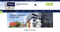 Desktop Screenshot of harfa-park.cz